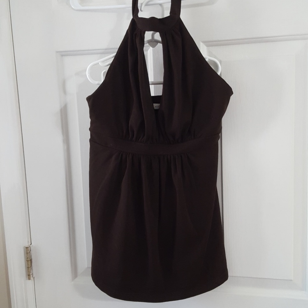 Susana Monaco Dark Brown Tank Medium